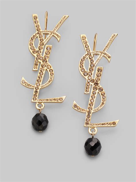 saint laurent earrings.